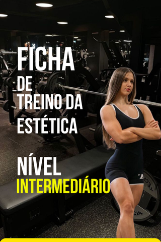 Capa Módulo Ficha de Treino da Estética Nível Intermediário